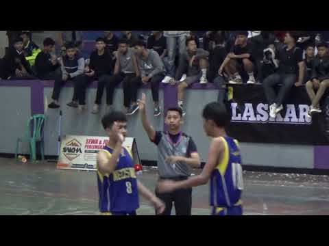 Grand Final Bola Basket Bupati Cup tk SMP Putra P4