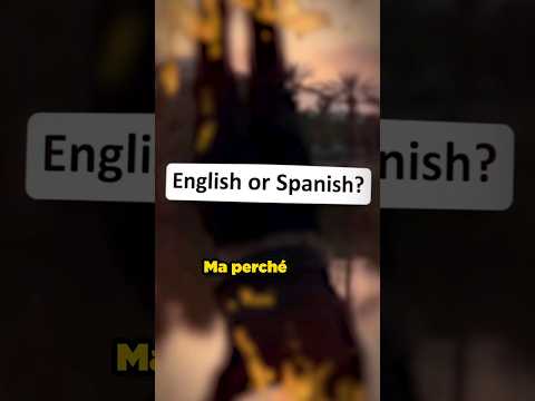 Perché ENGLISH OR SPANISH è MEME?