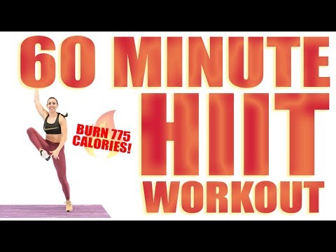 60 Minute HIIT Workout 🔥Burn 775 Calories! 🔥