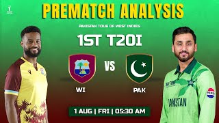 West Indies vs Pakistan 1st T20I Match Prediction | WI vs PAK Dream11 Team | Who Will Win?