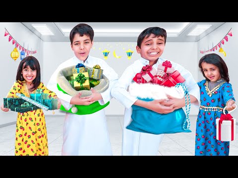 قرقيعان زياد والياس يدورون على البيوت ويغنون!!#7