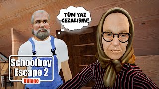 TÜM YAZ BOYUNCA CEZALANDIRILDIM😥- Schoolboy Escape 2: Village