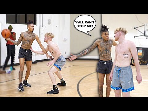 NLE CHOPPA CAN REALLY HOOP! Basketball Session In Los Angeles!