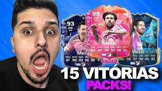 EA FC 25 - INACREDITÁVEL! 15 WINS E VEIO O MESSI... DUAS VEZES! 😱