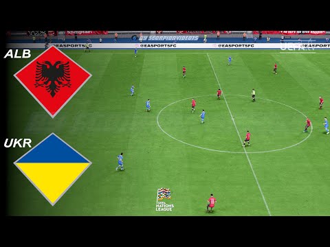 Albania vs Ukraine - Round 6 of the UEFA Nations League 2025