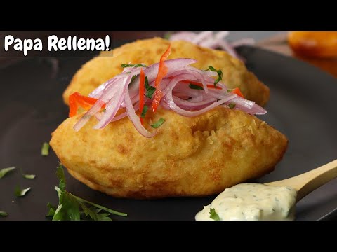 Así Preparó la Papa Rellena en un Toque | Cocina Fácil