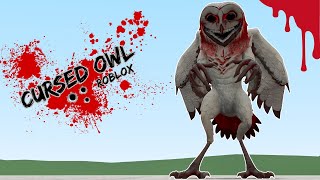 UNVEILING NEW CURSED OWL 99 DAYS IN ROBLOX in Garry's Mod