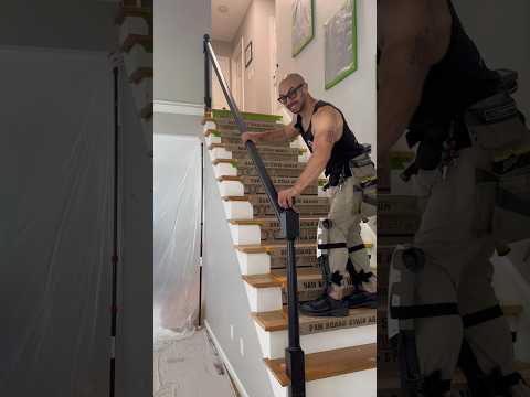 Bomb proof newel posts. #diy #remodeling #homeimprovement #carpenter #carpentry #construction