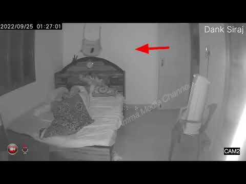 Haunted house ghost recorded in cctv camera 💀 | Real ghost new video 😱 | Dank Siraj