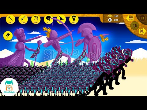 Unstoppable VAMPIRE ARMY Formation 💪 All Stick Figure x9999 Units | Stick War Legacy Mod | Stick3Apk