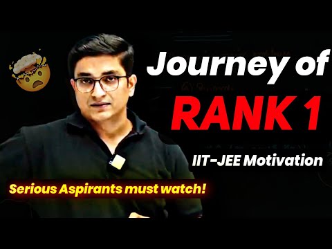 Rank 1 Journey 🤯| IIT JEE Motivation || Time Management का सही तरीका 🤯 || Sachin Sir Motivation