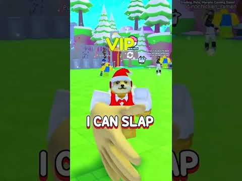 HOW FAR CAN YOU SLAP IN ROBLOX? #roblox #shorts