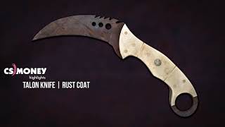 Talon Knife Rust Coat Gameplay