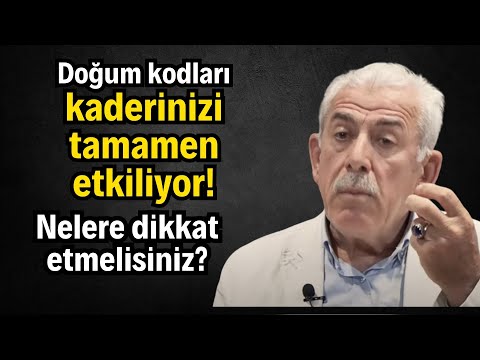 Doğum kodlarının insan kaderi üzerindeki etkileri! Mehmet Ali Bulut anlatıyor...