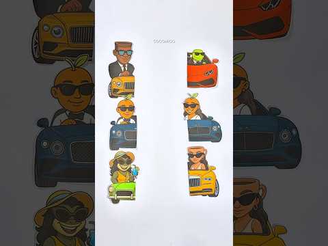 Find The Strange Italian Brainrot Car Family Line Challenge #viralvideo #shorts #ytshorts #brainrot