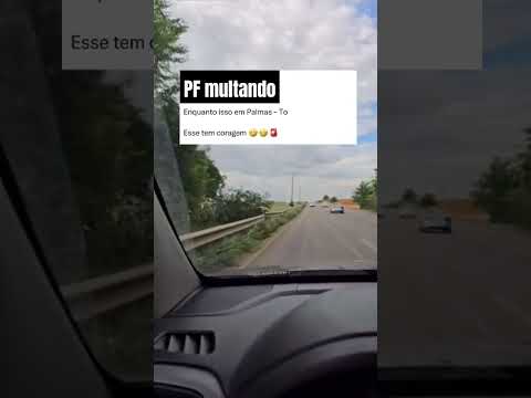 Homem flagra polícial da PRF escondido multando motoristas #shorts #viralvideo #noticias
