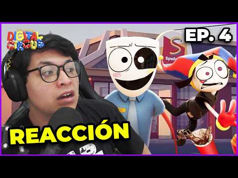 🎪 LA CHAMBA DIGITAL - Reaccionando a Digital Circus Ep. 4