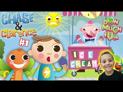 Chase & Clarence: ICE CREAM MAN | DOH MUCH FUN Animated Shorts #1