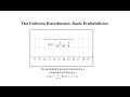 Understanding Uniform Distribution and Probability