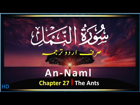 Surah An Naml Urdu Translation | Quran Recitation | Learn Quran