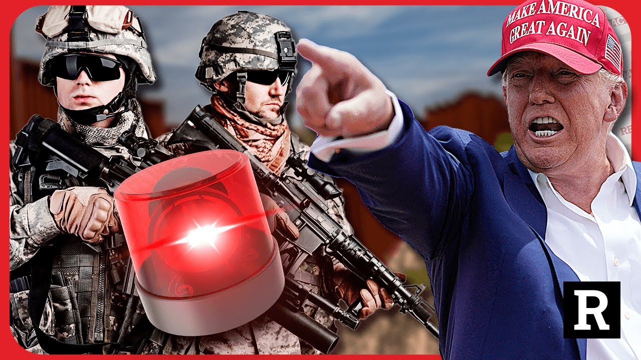 BOMBSHELL! Trump ready to deploy military to US border in National Emergency | Redacted News