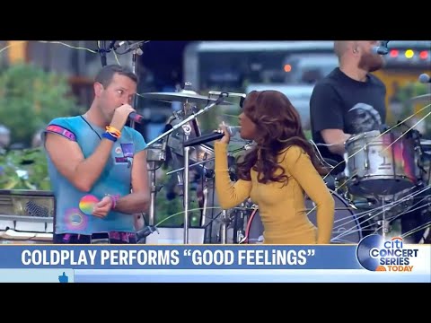 Coldplay - GOOD FEELiNGS (Live at Today Show 2024)