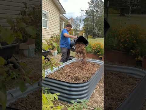 save money filling tall garden beds
