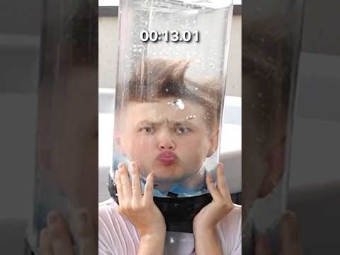 Wer hält länger in der WASSERTUBE aus?