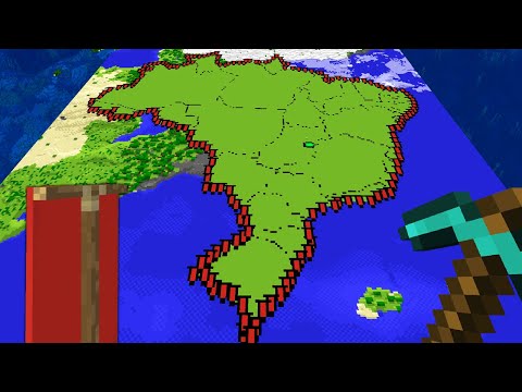 EU CRIEI UM PAÍS NO MINECRAFT
