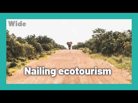 YouTube video thumbnail: Namibia's sustainable tours: Working with nature!