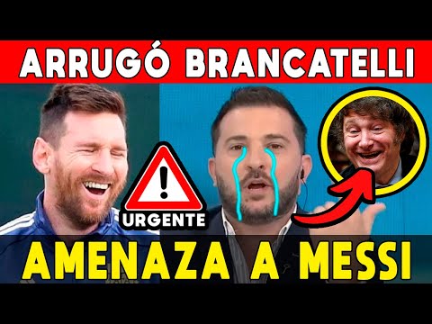 KARMA 🚨 ARRUGÓ BRANCATELLI 🔥 AMENAZA A MESSI LE SALIÓ MAL: MILEI LO VOLVIÓ A DOMAR