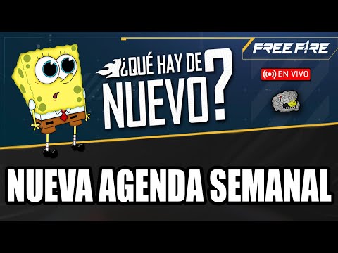 🔴 (VERTICAL) NUEVA AGENDA SEMANAL DE FREE FIRE /PONCHOELREX 😎