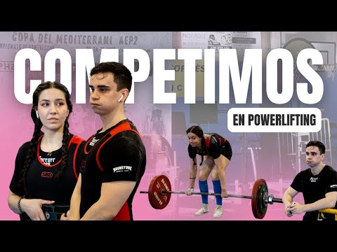 PRIMERA COMPETICIÓN DE POWERLIFTING JUNTOS