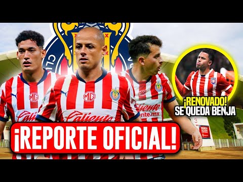 🚨CHIVAS REPORTE OFICIAL DE CHIQUETE! CHICHARITO NO VIAJA | LOS CONVOCADOS A PRETEMPORADA