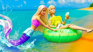 Barbie ayuda a la sirenita a encontrar su varita mágica