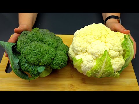 Ein Freund aus Spanien hat mir beigebracht, wie man Brokkoli und Blumenkohl so lecker zubereitet!