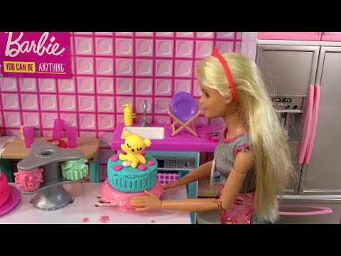 Barbie and Ken Sweet Candy and Cake Stories with Barbie Sisters and Friends