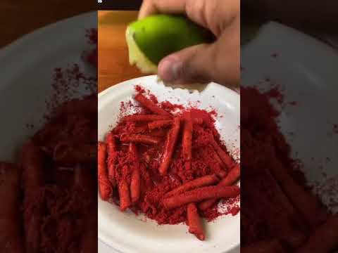 Polvo de takis fuego con Takis