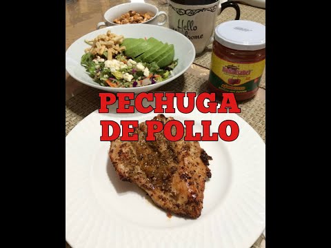PECHUGA DE POLLO 👌🏼😋   Ensalada Mediterránea 🥗