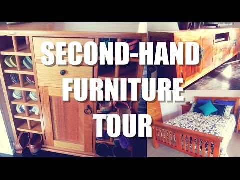 Second Hand Furniture Budget Home Tour