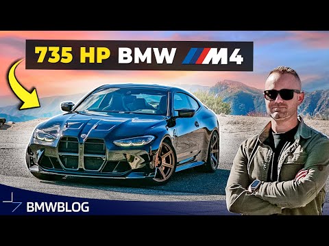 We drove a 735 hp BMW M4 and it's a blast!