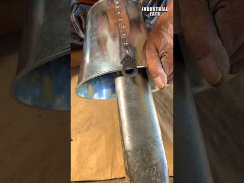 Steel bucket Making from scratch | Grandpa Skill