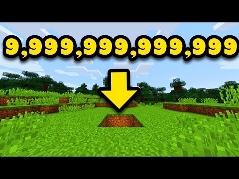 HOW DEEP IS THE VOID...? (Minecraft World Record Experiment)