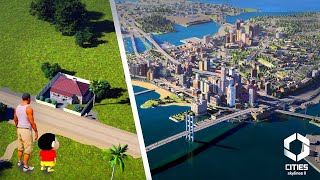 Franklin and Shinchan Build Their Dream City in Cities Skylines 2  Tamil