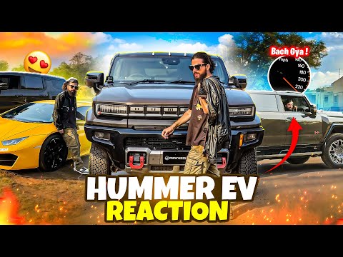 Finally Apni Dream Supercar Hummer Ev 2024 Pr Drive Kar Hi Li ๐