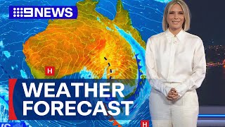 Australia Weather Update: High chance of showers for Sydney | 9 News Australia