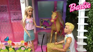 Barbie and Ken Getting Farmhouse😃#shorts