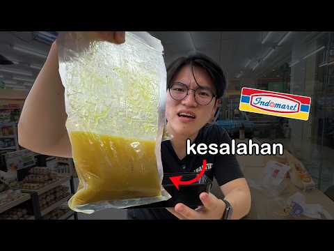 Aku Nyoba Seharian Hidup dari Indomaret!