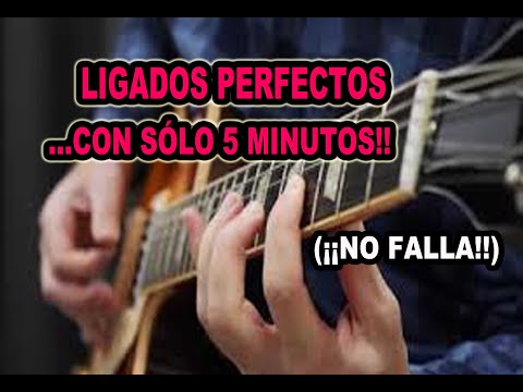 POR QUÉ ESTE EJERCICIO ME HIZO DOMINAR LOS LIGADOS EN GUITARRA REPITIÉNDOLO SÓLO 5 MINS. AL DÍA!!