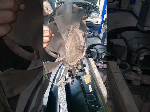 How to install diesel engine radiator fan #technicalasif #mechanic #viralvideo
